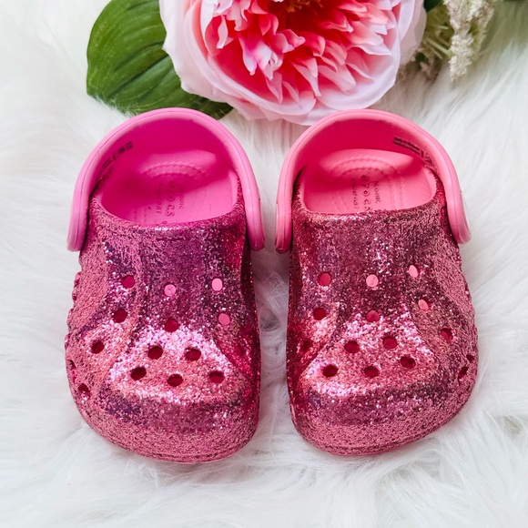 Toddler Glitter Crocs - Picture 2 of 4